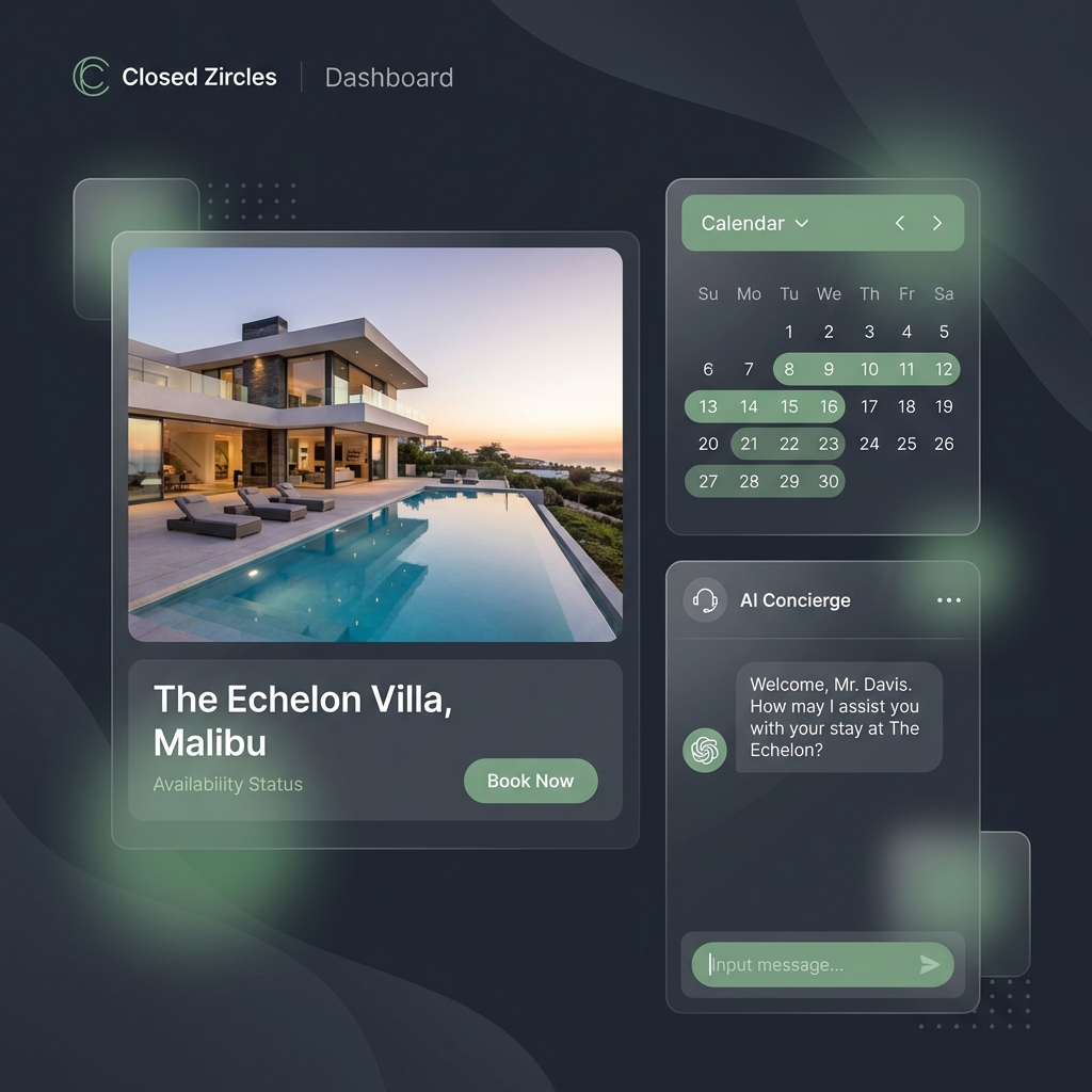 Closed Zircles Dashboard Preview